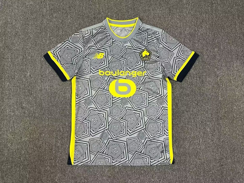 AAA Quality Lille 24/25 Third Grey Soccer Jersey